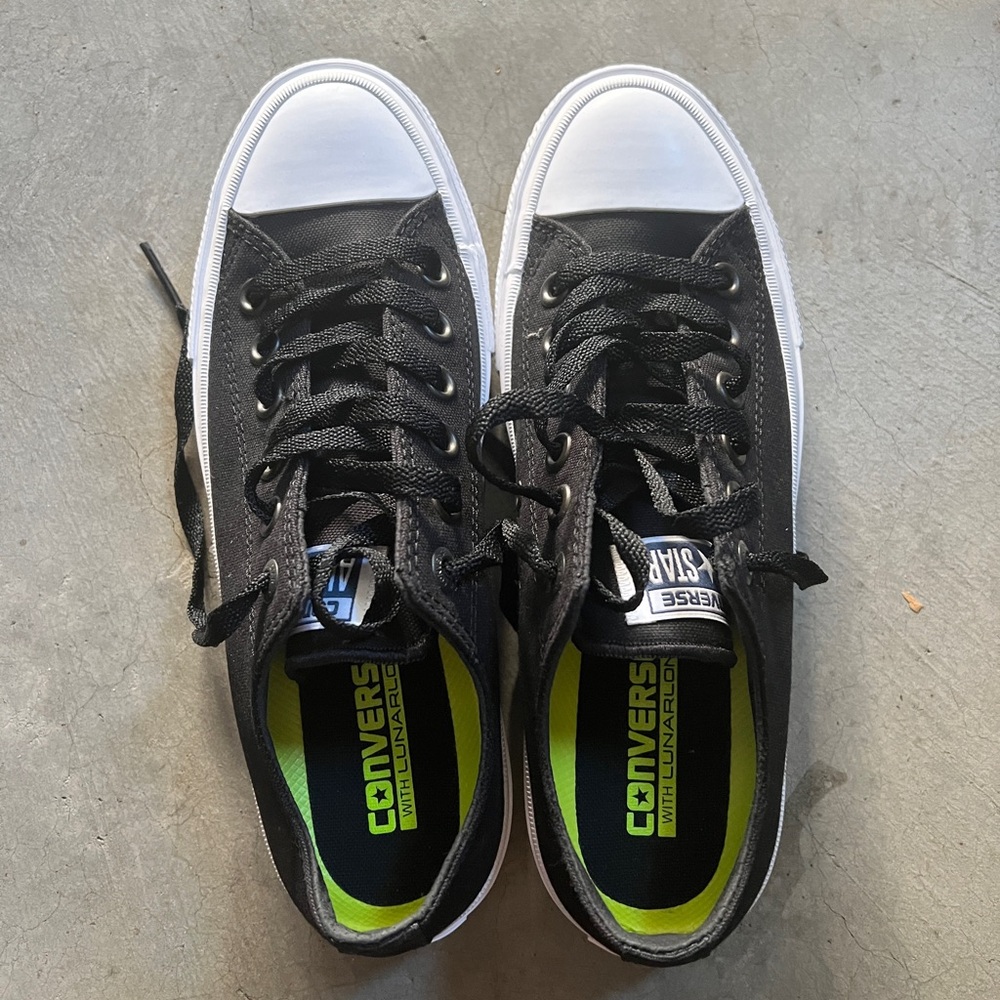Converse All Star - with Nike Lunarlon insole: size 7.5